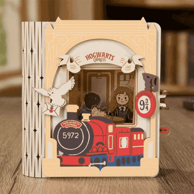 Harry Potter Puremind Wizarding Diorama Series Journey To Hogwarts
